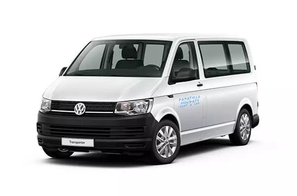 Volkswagen Transporter by Panatella Holidays Rent A Car Gouvia Corfu